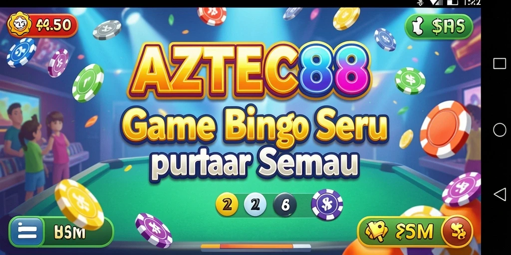 Gameplay Bingo yang seru dan interaktif dalam AZTEC88.