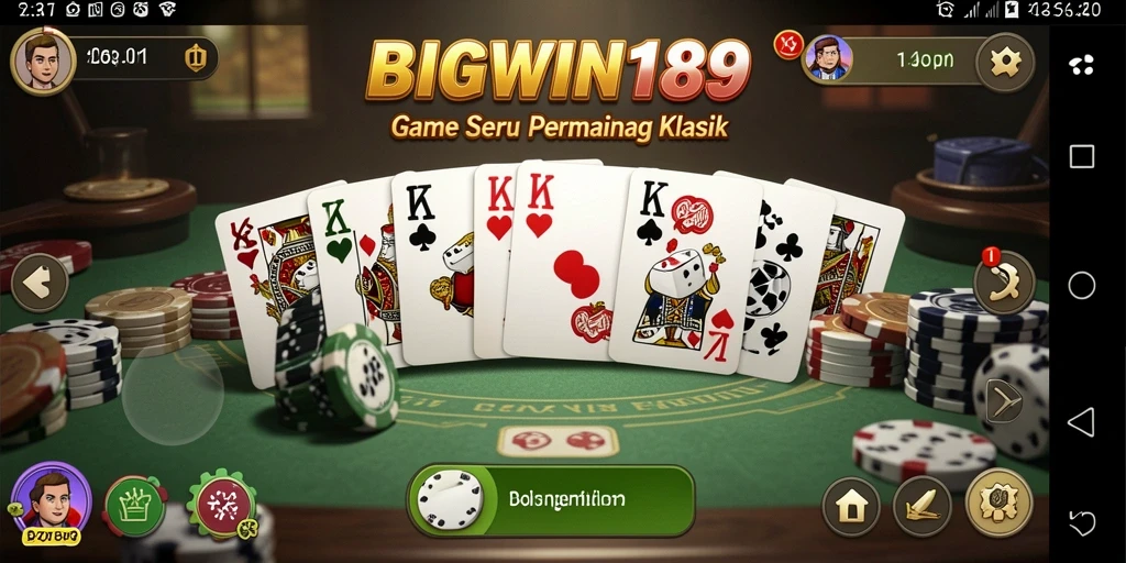 Tampilan gameplay seru dari BIGWIN189 dengan fitur menarik.