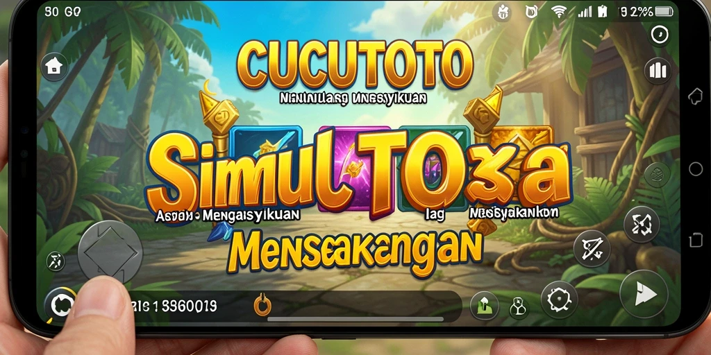 Screenshot gameplay CUCUTOTO menampilkan pengalaman simulasi yang imersif.