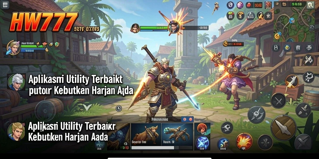 Tampilan screenshot HW777 yang menunjukkan fitur manajemen tugas.