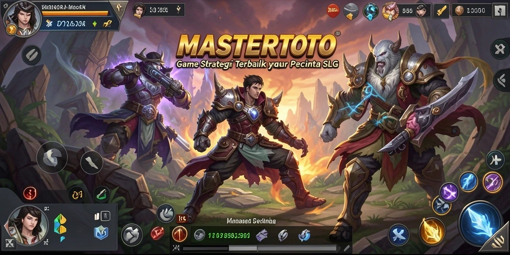 Tampilan gameplay SLG yang seru dan interaktif di MASTERTOTO.