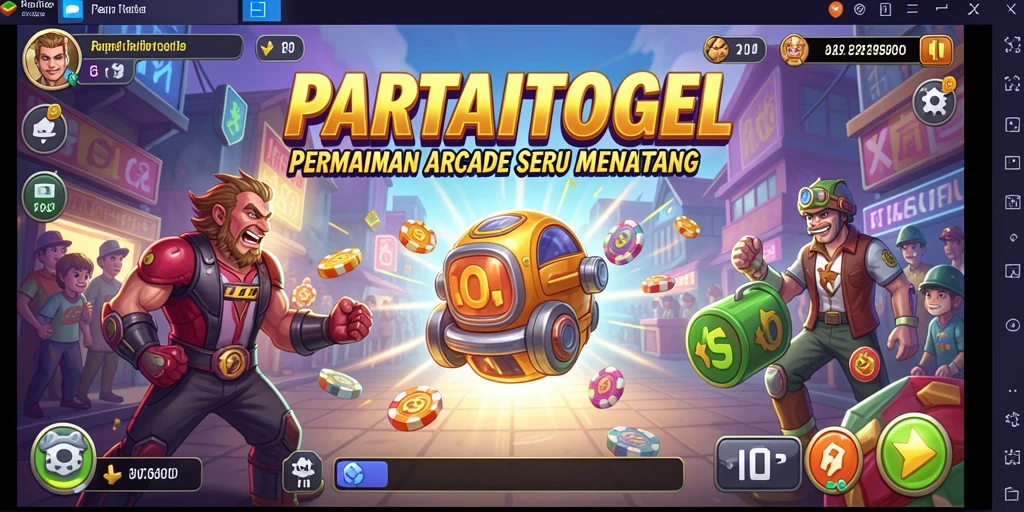 Tampilan gameplay seru PARTAITOGEL dengan banyak tantangan.