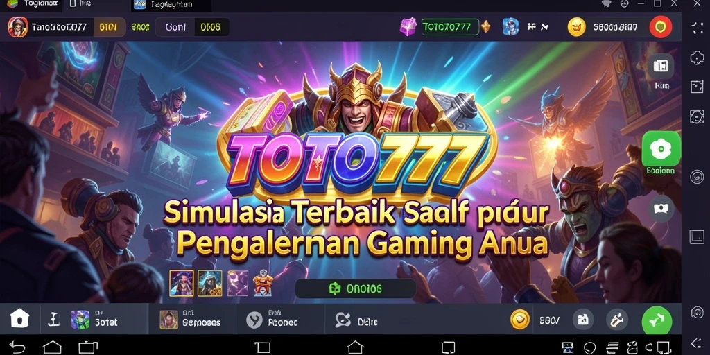 Tampilan gameplay mendalam dari TOTO777 yang memukau.