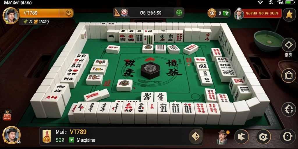 Tampilan gameplay Mahjong yang seru dan menantang di VT789.